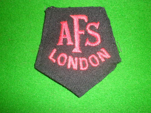 AFS London sleeve badge.