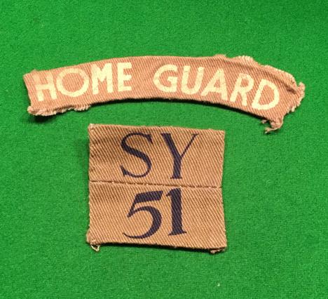 51st Surrey Battalion Home Guard titles.