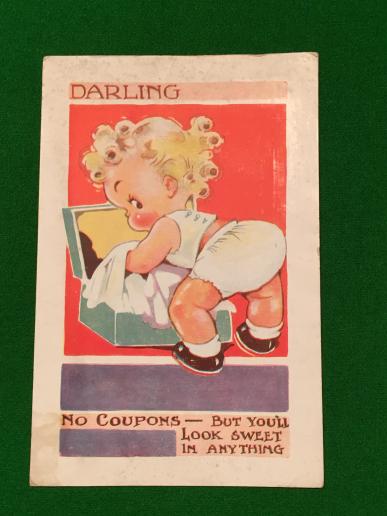 Comic Postcard - No Coupons.