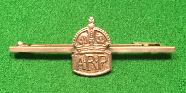 Silver plated ARP Tie Pin/Brooch.