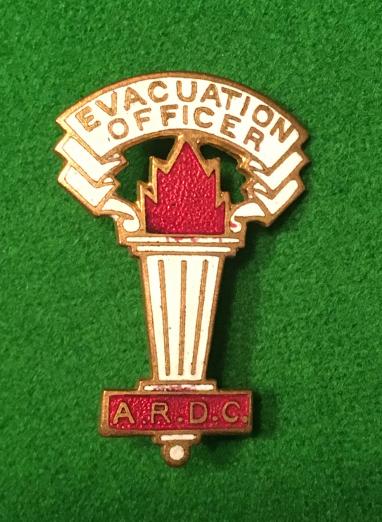 Evacuation Officer Lapel Badge.