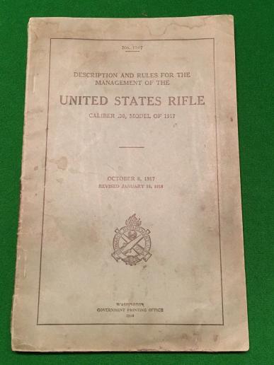 30 06 P17 Rifle manual.