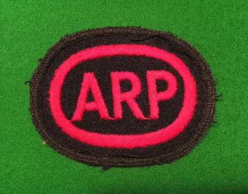 ARP breast badge.