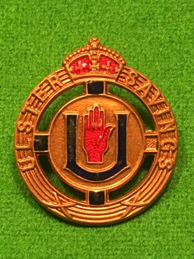 Ulster National Savings Badge.