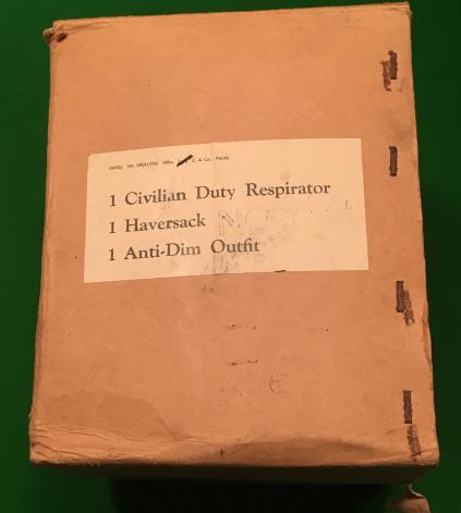 Civilian Duty Respirator - Boxed.