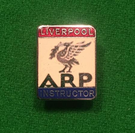 Liverpool ARP Instructor's badge.