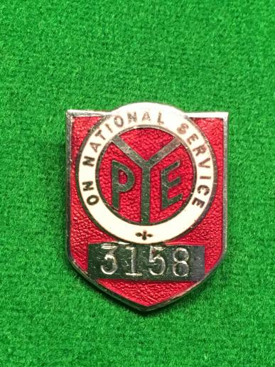 Wartime Pye National Service Badge.