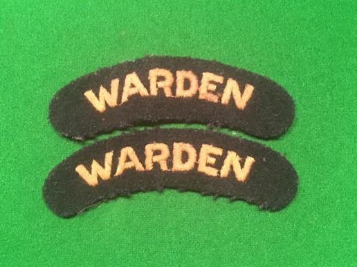 Warden's Shoulder titles.