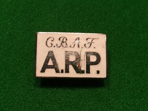 Castle Bromwich Aircraft Factory ARP badge. 