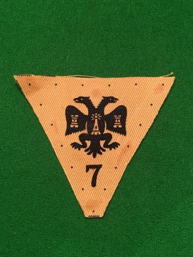 7th Cornwall Battalion Home Guard cloth badge.