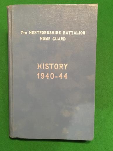 7th Batt. Hertfordshire Home Guard History.