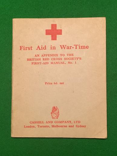 First Aid in Wartime.