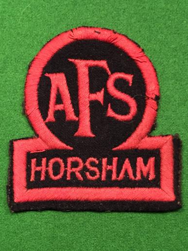 Horsham AFS Breast badge.