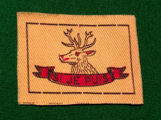 Luss Detachment, 1st Dumbarton Home Guard Badge.