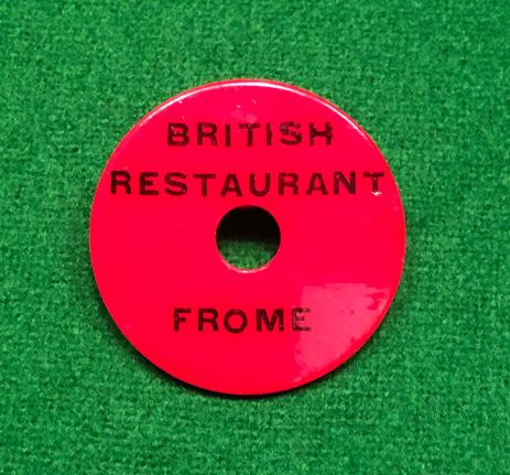 British Restaurant Token - Frome.