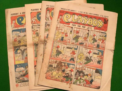 Wartime ' Playbox ' Comics.