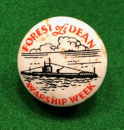 Forest of Dean Warship Week badge.