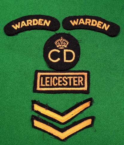 Leicester Civil Defence Insignia.