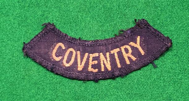 Coventry Civil Defence title.