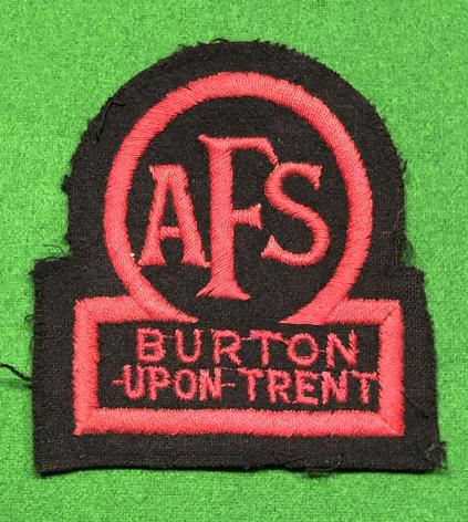 Burton Upon Trent AFS Breast badge.