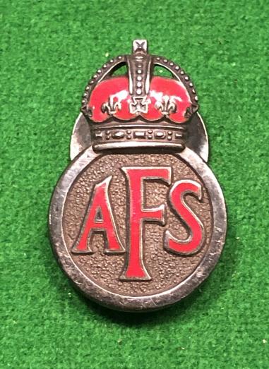 Silver AFS lapel badge.