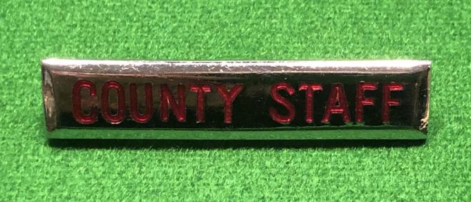 WVS County Staff ' rank ' bar. 