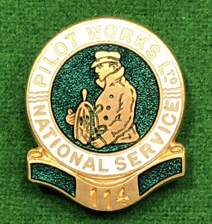 Pilot Works Ltd., National Service Badge.