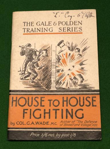 House to House Fighting booklet.