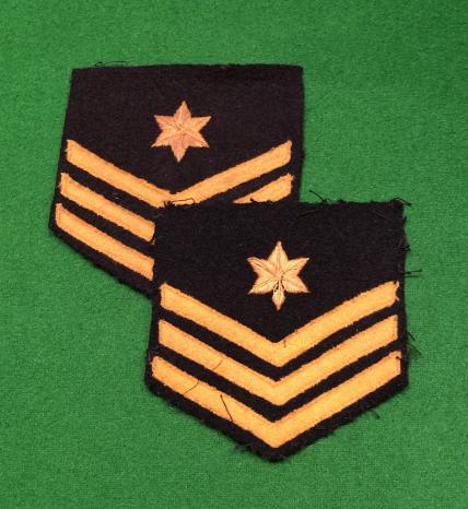 Civil Defence Supervisory Rank Badges.