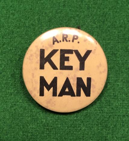 ARP ' Key Man ' Lapel Badge.