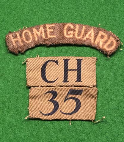 35th Cheshire (Stalybridge) Home Guard Battalion Titles.