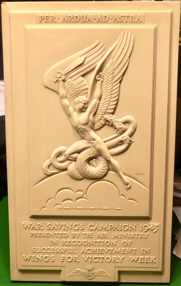 Wings for Victory Plaque.