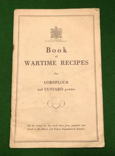 Book of Wartime Recipes.