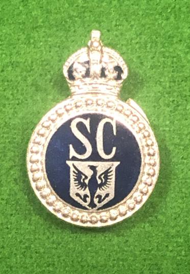 WW2 East Riding Special Constabulary Lapel Badge.