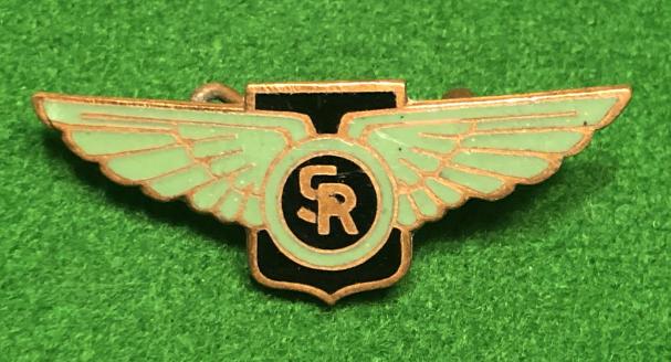 Saunders-Roe National Service Lapel Badge.