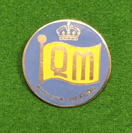 Ministry of Food - Queen's Messenger lapel badge.