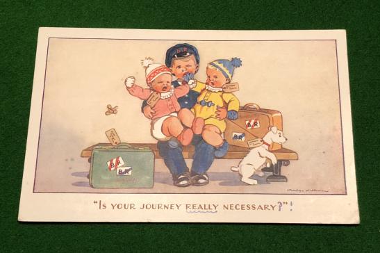 Comic Postcard - Is Your Journey Necessary ?