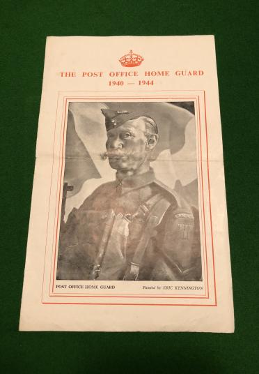 Post Office Home Guard Stand Down Programme.