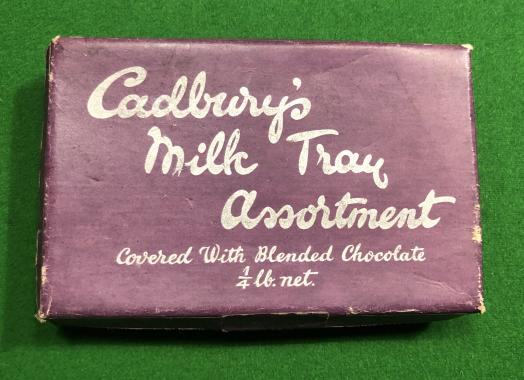 Wartime Cadbury's Milk Tray Assortment box.