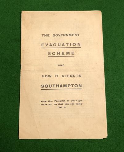 Evacuation Leaflet - Southampton.