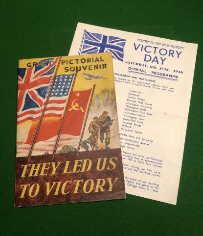 1946 Victory Parade Programme.