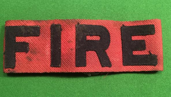 Early Fire Guard armband. 