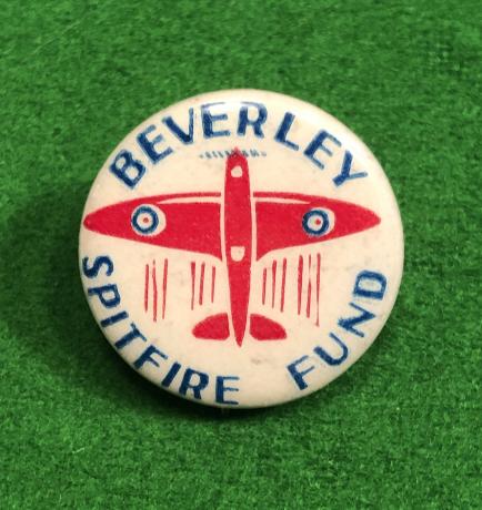 Beverley Spitfire Fund Badge.