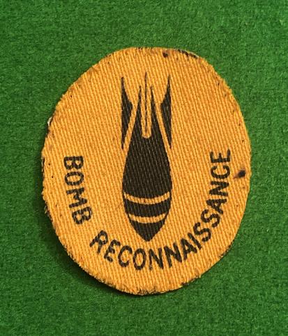 Civil Defence Bomb Reconnaissance Badge.