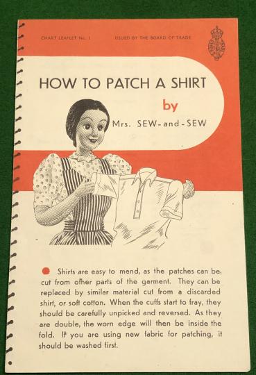 Mrs Sew-and-Sew leaflet No.1.