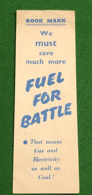 Fuel for Battle Bookmark.