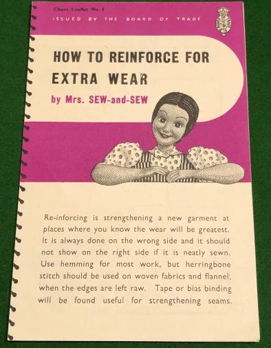 Mrs Sew-and-Sew leaflet No.8.