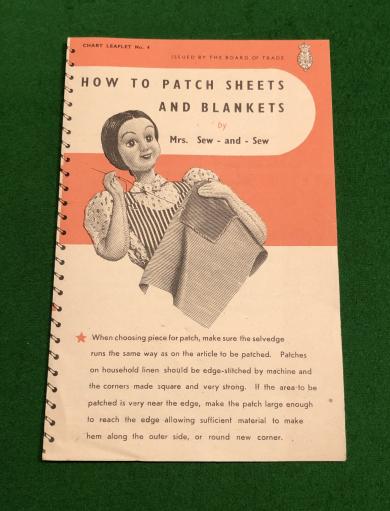 Mrs Sew-and-Sew leaflet No.4.