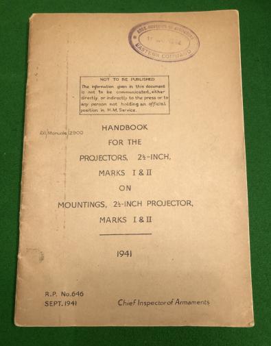 Northover Projector manual. 