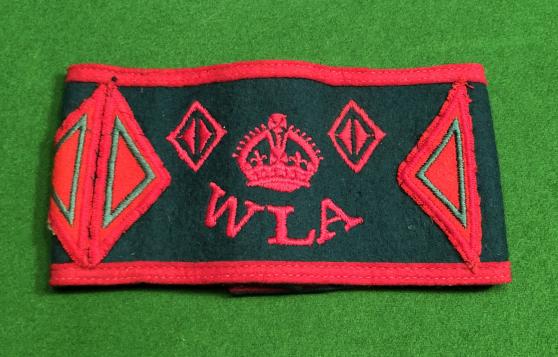 WLA Armband for 3 1/2 Years Service.